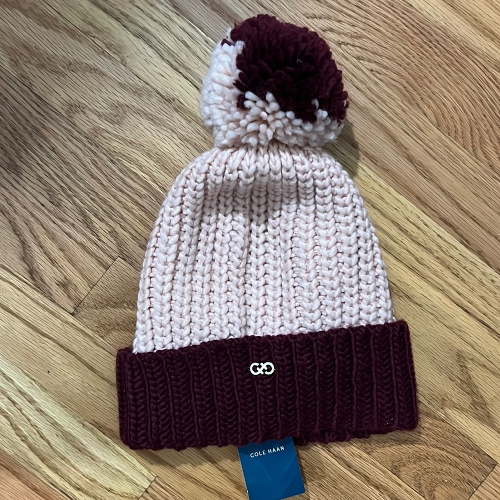 Cole Haan knitted hat